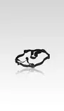 Alpinestars Remmi BNS kaulasuojaan One size - Duell ajovarusteet - 36475 - 1