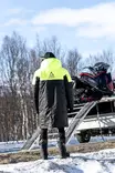 AMOQ Apex Racing Varikkotakki Musta/Hivis, 2XL - Duell ajovarusteet - 52595 - 1