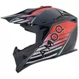 AMOQ Meteor V2 Helmet Axis Musta/Punainen kiiltävä, XS - Duell ajovarusteet - 51375 - 1