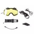 CKX Sähkö Upgrade kit, Ajolasit 210° Airflow keltainen - Duell ajovarusteet - 59075 - 1
