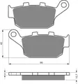 GOLDFREN Jarrupalat 020 Ceramic carbon AD - Duell MP varaosat ja tarvikkeet - 67635 - 1