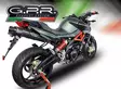 GPR Aprilia Shiver 900 2017/20 e4 Pair EC-Approv. slip-on exhaust GP Evo4 Poppy - Duell MP varaosat ja tarvikkeet - 110245 - 1