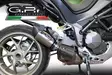 GPR Ducati Multistrada 1260 2018/20 e4 EC-Approv. slip-on exhaust GP Evo4 Titan - Duell MP varaosat ja tarvikkeet - 109165 - 1