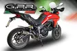 GPR Ducati Multistrada 950 2017/20 e4 EC-Approv. slip-on exhaust M3 Titanium Na - Duell MP varaosat ja tarvikkeet - 109485 - 1