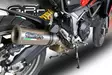 GPR Ducati Multistrada 950 2017/20 e4 EC-Approv. slip-on exhaust M3 Titanium Na - Duell MP varaosat ja tarvikkeet - 109485 - 1