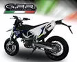 GPR Husqvarna Supermoto 701 2017/20 e4 EC-Approv. slip-on exhaust catalized Alb - Duell MP varaosat ja tarvikkeet - 109285 - 1