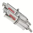 GPR Suzuki Gsx 1400 2001/07 Pair EC-Approv. slip-on exhaust Trioval - Duell MP varaosat ja tarvikkeet - 105565 - 1