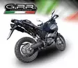 GPR Yamaha Xt 660 Z Teneré 2008/16 Pair EC-Approv. slip-on exhaust Furore Nero - Duell MP varaosat ja tarvikkeet - 105395 - 1