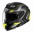 HJC Kypärä F71 Arcan MC3H Musta/Fluo Keltainen L - Duell ajovarusteet - 56855 - 1