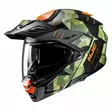 HJC Kypärä i80 Roki Musta/Vihreä/Oranssi MC47SF, S - Duell ajovarusteet - 56295 - 1