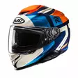 HJC Kypärä RPHA 71 Cozad MC27 Sininen/Oranssi/Musta L - Duell ajovarusteet - 56605 - 1