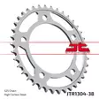 JT Takaratas JTR1304.38 - Duell MP varaosat ja tarvikkeet - 117785 - 1
