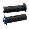 ODI (Single-Clamp) GRIPS ROGUE ATV/PWC - V2.1 L/O 125mm ¾ Flg Black w/Blue Clam - Duell MP varaosat ja tarvikkeet - 53975 - 1