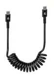 Optiline Usb-C to Usb-C 1M Recoile Cable 38707 - Duell MP varaosat ja tarvikkeet - 116235 - 1