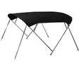 OS CRUISER BIMINI STAINLESS STEEL 4 BOW 1.8M-2.1M BLACK - Duell venetarvikkeet - 132985 - 1