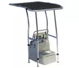 OS T-TOP HEAVY DUTY 1.4M X 2.0M BLACK SUNBRELLA - Duell venetarvikkeet - 132155 - 1