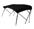 OS WHITEWATER PRO BIMINI 1.7 - 1.9M BLACK SUNBRELLA - Duell venetarvikkeet - 132205 - 1