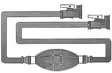 Osculati polttoaineletku + liitin (2kpl) Yamaha 1987- - Duell venetarvikkeet - 4175 - 1