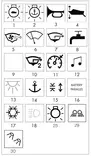 Painike symbolilla - Puhallin - Duell venetarvikkeet - 6135 - 1