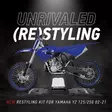 Polisport Complete Restyle Kit YZ125/250 02-21 22 style Blue - Duell MP varaosat ja tarvikkeet - 129965 - 1