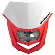 Polisport HALO Headlight White/red (8) - Duell MP varaosat ja tarvikkeet - 131985 - 1