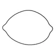 ProX Clutch Cover Gasket RM250 '96-12 - Duell MP varaosat ja tarvikkeet - 81245 - 1