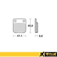 ProX Jarrupalasarja Taakse KX65 '00-23 + RM65 '03-05 - Duell MP varaosat ja tarvikkeet - 80815 - 1