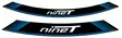 Puig Kit 8 Rim Strips R Nine T C/Blue - Duell MP varaosat ja tarvikkeet - 90235 - 1