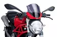 Puig Racing Screen Semic.Orig.Monster 696/796/1100 Dark - Duell MP varaosat ja tarvikkeet - 92465 - 1
