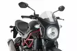 Puig Semifairing Matt Black Suzuki Sv650 16'- C/Smoke - Duell MP varaosat ja tarvikkeet - 94525 - 1