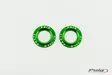 Puig set of green aluminium rings for PHB swing protector - Duell MP varaosat ja tarvikkeet - 98715 - 1