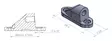 Puig Support Without Side Mirror Hi-Tech Ninja 300/Zx6R - Duell MP varaosat ja tarvikkeet - 90635 - 1