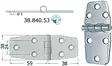 S.S Sarana 97x38 mm - Duell venetarvikkeet - 5165 - 1