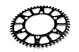 Scar Alu Sprocket - KAWASAKI KX KXF - 49 Teeth - Black color - Duell MP varaosat ja tarvikkeet - 75075 - 1