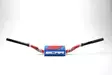 Scar Handlebar O² COLOR Ø28,6 (1 1/8”) - HIGH - RED Bar - BLUE Bar pad - Duell MP varaosat ja tarvikkeet - 75325 - 1
