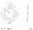Supersprox / JT Teräs takaratas 1870.46 - Duell MP varaosat ja tarvikkeet - 119955 - 1
