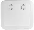 Tarkistusluukku valkoinen 520x465mm - Duell venetarvikkeet - 5185 - 1