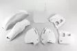 UFO Plastic kit 5-parts Valkoinen 041 CR125 91-92 CR250 90-91 - Duell MP varaosat ja tarvikkeet - 47165 - 1