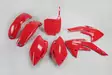UFO Plastkit 5-delar Röd CRF150 07- - Duell MP varaosat ja tarvikkeet - 48645 - 1