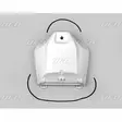 UFO Tank cover YZ250F 19-23 YZ450F 18-22 WR250F 20-. WR450F 19-. White - Duell MP varaosat ja tarvikkeet - 49005 - 1