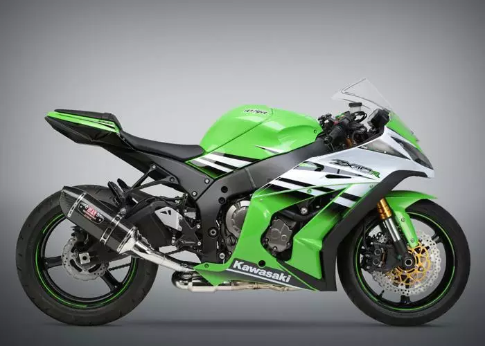 。 Yoshimura 3/4 System Exhaust Kawasaki Zx-10R 2011-15 Race R-77