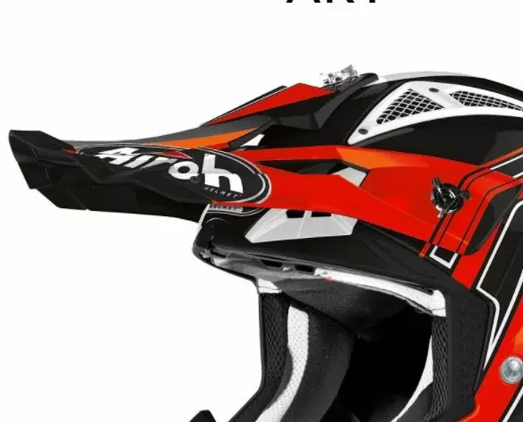Airoh Aviator Ace Lippa Art orange gloss - Duell ajovarusteet - 59456 - 1
