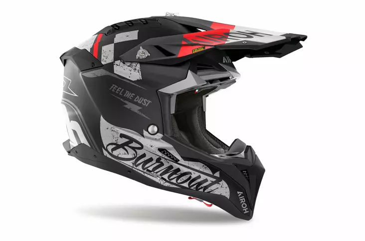 Airoh Kypärä Aviator 3 Burnout Matta, M - Duell ajovarusteet - 60806 - 1