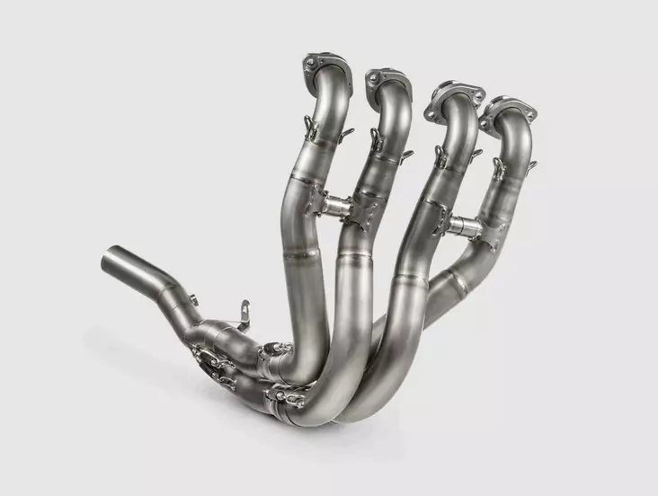 Akrapovic Optional Header (Titaani) ZX-10R/RR 2021- - Duell MP varaosat ja tarvikkeet - 67346 - 1