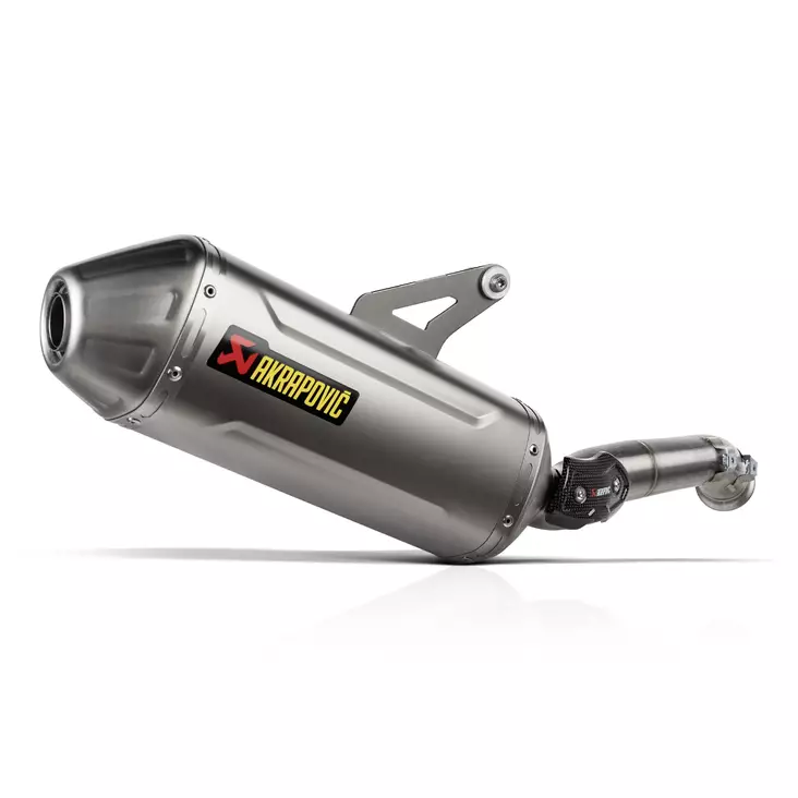 Akrapovic Slip-On Line Äänenvaimennin CFMOTO 800MT - Titaani - Moottoripyörän pakoputket - 141506 - 1