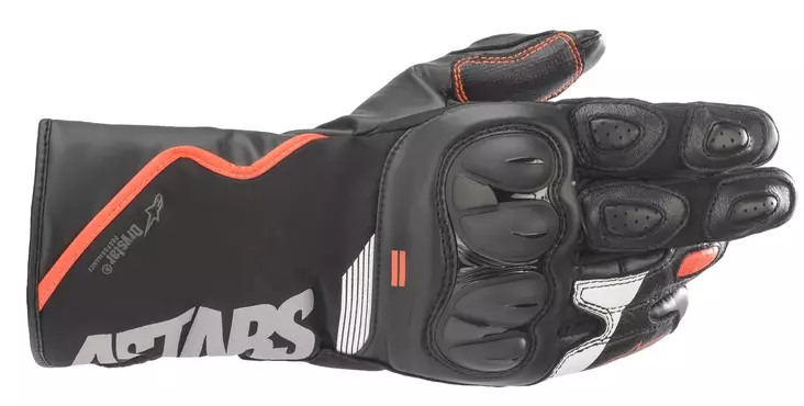 Alpinestars Ajohanskat SP-365 Drystar Musta/Punainen Fluo M - Duell ajovarusteet - 39876 - 1