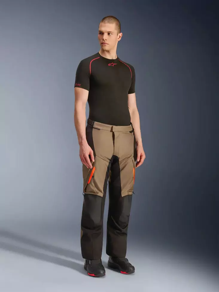 Alpinestars Ajohousut Andes v4 Drystar Ruskea/Musta, XXL - Duell ajovarusteet - 41176 - 1