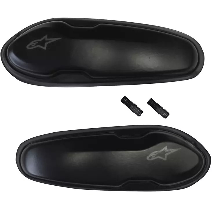 Alpinestars Alpinestars Toe slider (SMX Plus 2015-) musta/valkoinen - Duell ajovarusteet - 37716 - 1