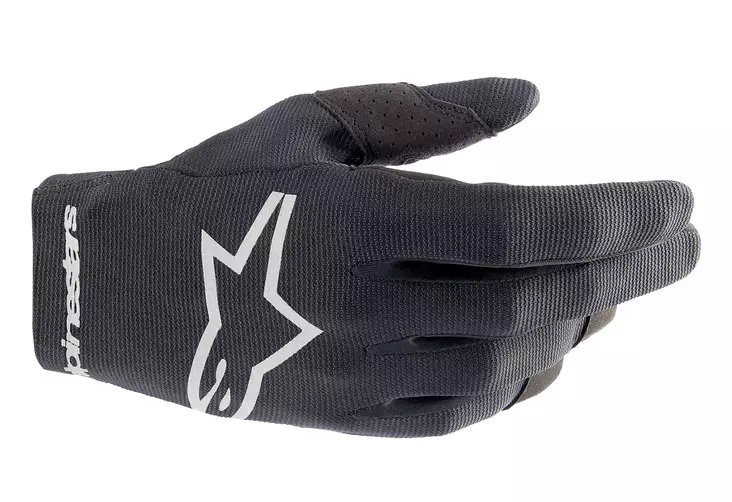 Alpinestars Hanska Radar Musta, M - Duell ajovarusteet - 39346 - 1