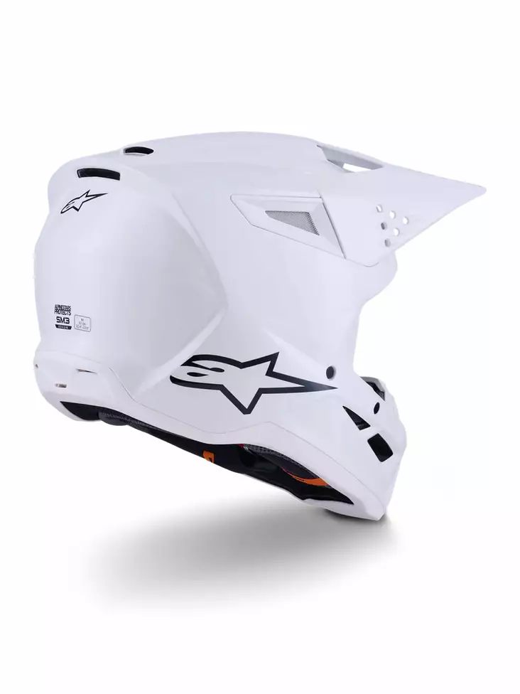 Alpinestars Kypärä S-M3 Valkoinen, S - Duell ajovarusteet - 36276 - 1